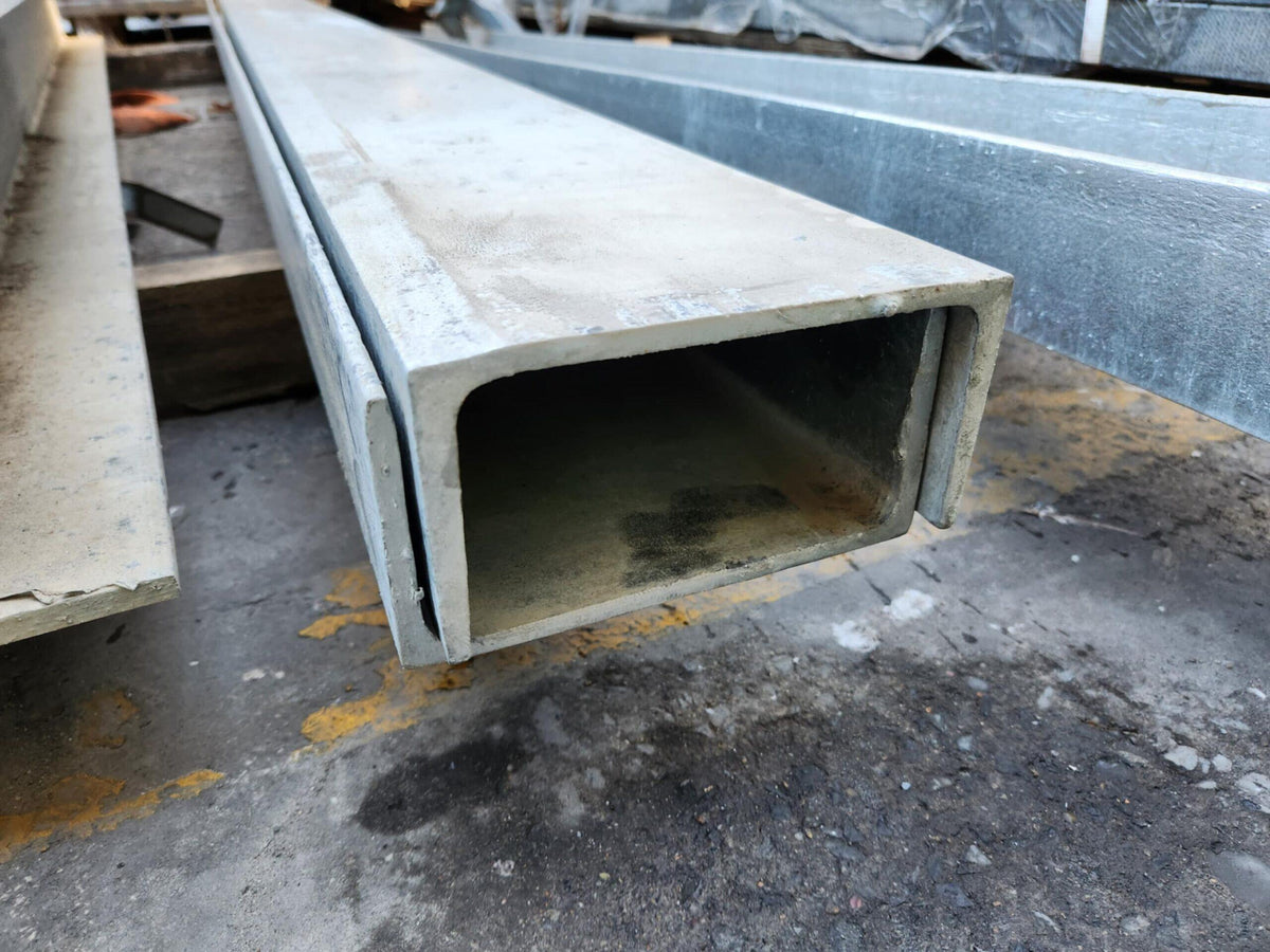 150PFC galvanised C channel posts in stock