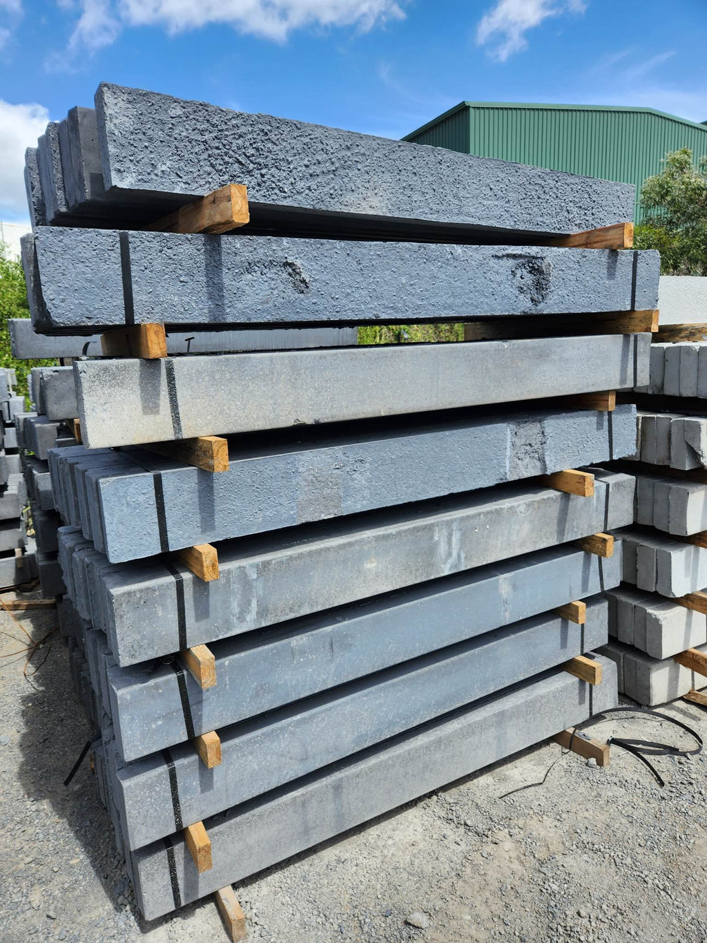 Concrete Sleeper Smooth Charcoal SECONDS