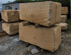 A grade sandstone wall