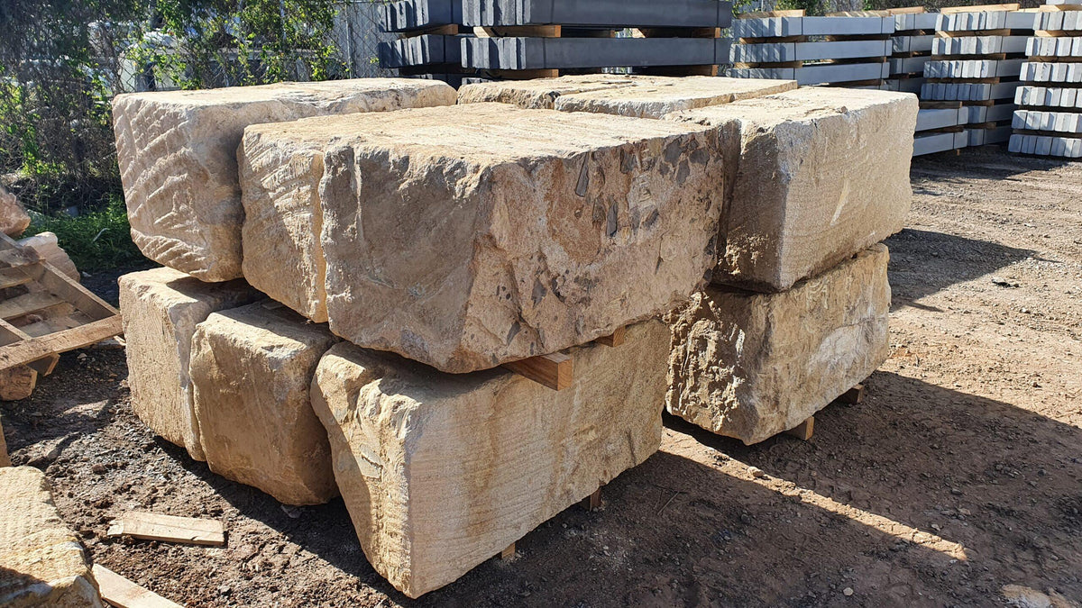 B premium sandstone blocks