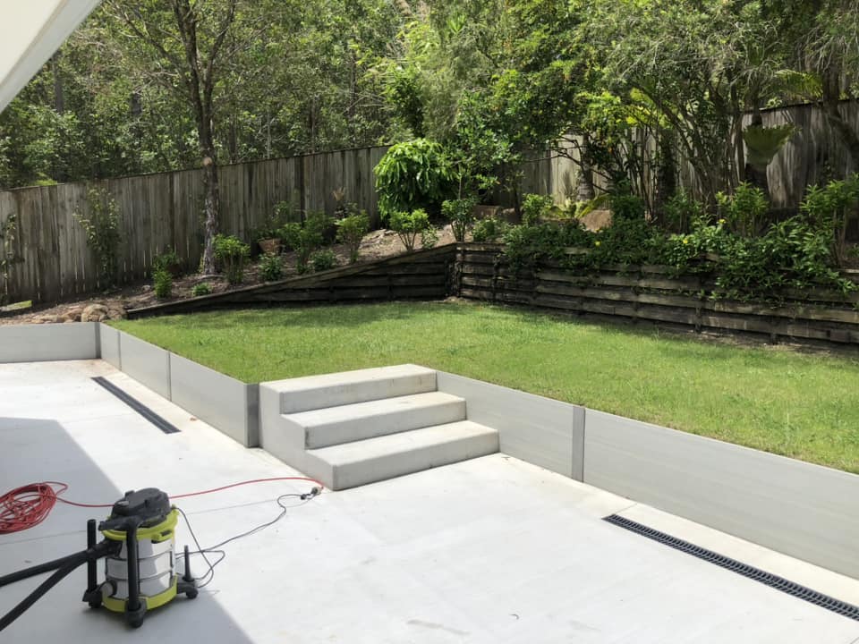 Composite sleeper finished wall