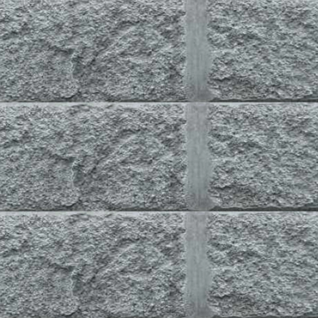 Block face finish concrete sleeper face, standard product shown