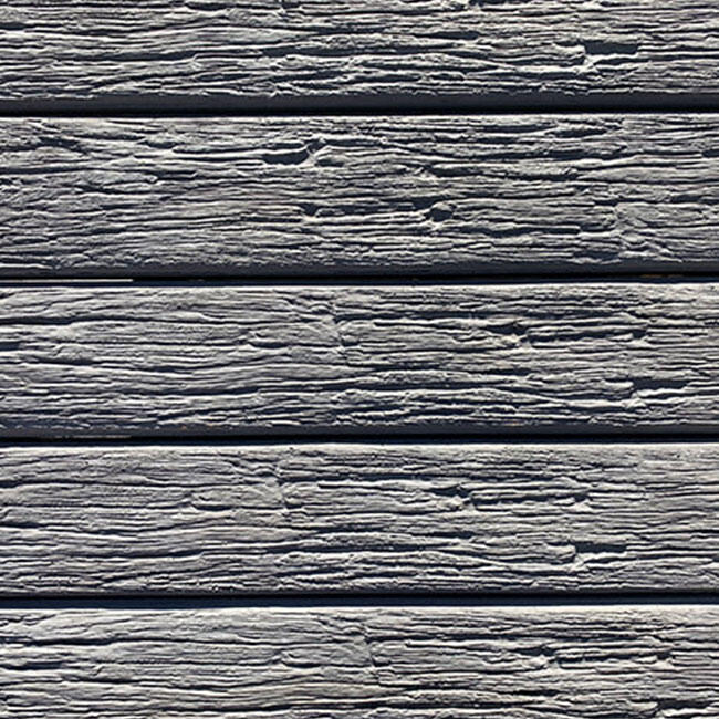 Timber finish concrete sleeper face, standard product shown