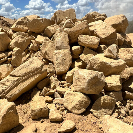 Blocky Random Boulders